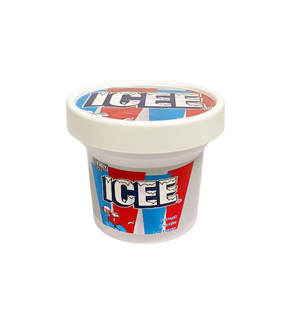 12-Pack Ice Cream Pint Style Containers with Lids & Display Boxes – Wild Berry Design