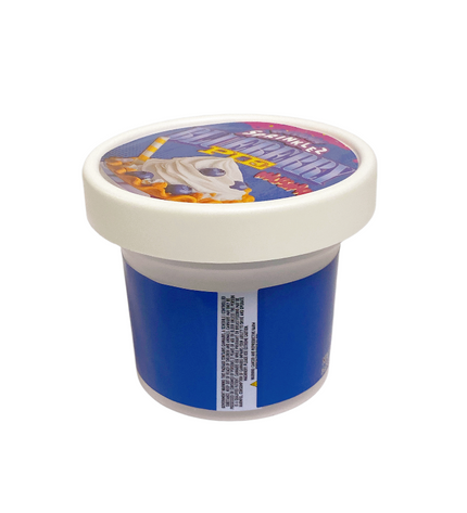 12-Pack Ice Cream Pint Style Containers with Lids & Display Boxes – Blueberry Pie Design