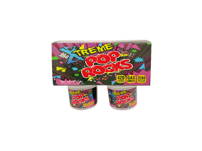 Mylar Kings Pop Rocks Ice Cream Pint Style Containers - 12 Pack