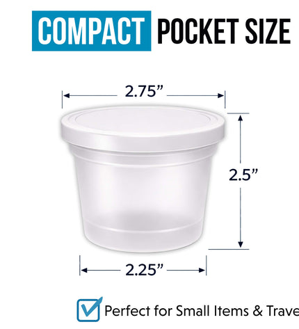 12-Pack Ice Cream Pint Style Containers with Lids & Display Boxes – Wild Berry Design