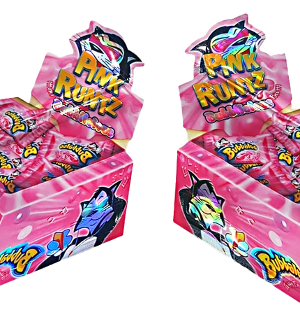 Shaped Mylar bag 3.5g, herb Mylar Bags, Where to buy mylar bags, Custom mylar bags near me, Mylar Bags Wholesale. Pink Rummy game boxes with colorful text on a white background