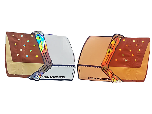 50 Pack 3.5g Shaped Mylar Bags – Wonder Graphic