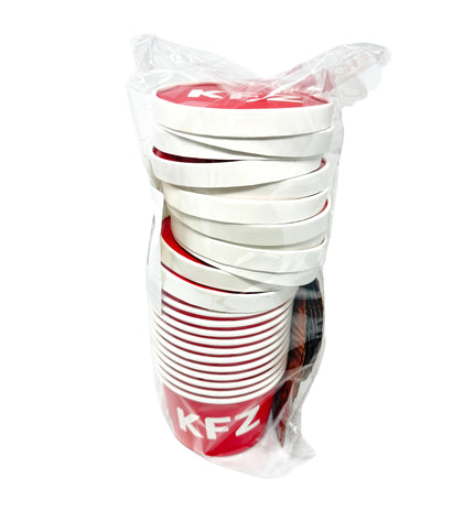 12-Pack 3.5g Chicken Bucket Style Mylar Bags & Buckets Packaging Set