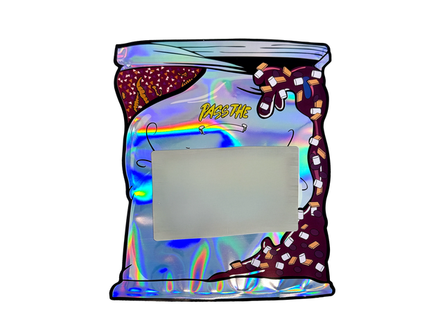 50 Pack 6x8 Die-Cut Decorative Foil Storage Organizers – Donut Design