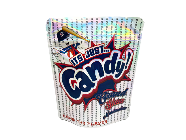 50 Pack 3.5g Decorative Mylar Bags – Fruit Graphic