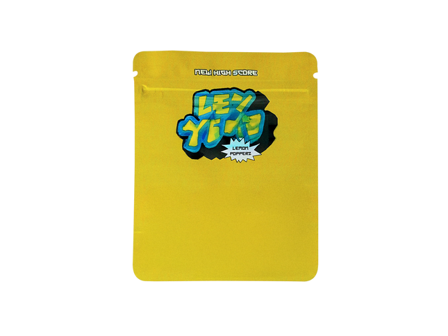 50 Count 3.5G Decorative Mylar Bags – Lemon Popperz