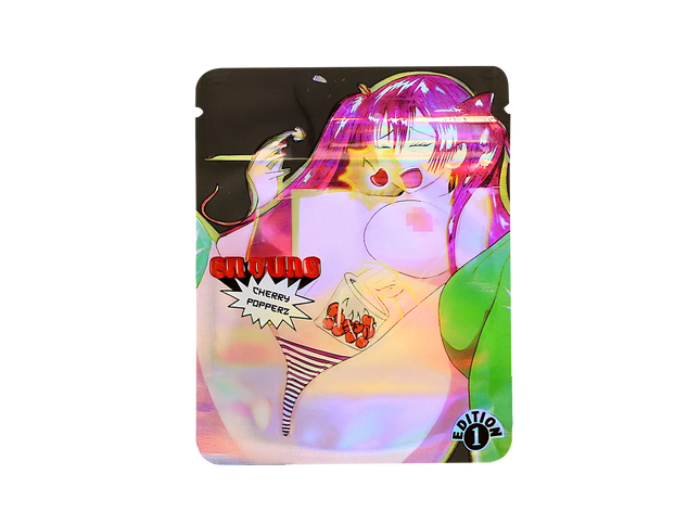 50 Count 3.5G Decorative Mylar Bags – Cherry Popperz