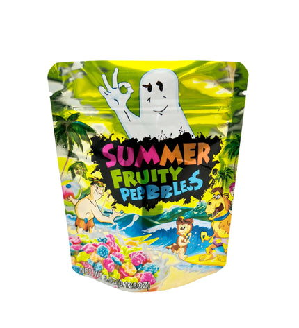 Summer Fruity Pebbles 3.5g Exotic Mylar Bags - 50 Pack | Mylar Kings Packaging