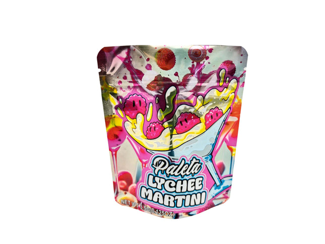 Shop Paleta Lychee Martini 3.5g Exotic Mylar Bags - 50 Pack | Mylar Kings