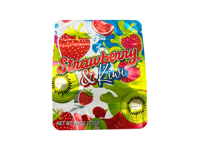 50 Pack 3.5g Orange Cream Pop Crunch Mylar Bags | Mylar Kings Packaging
