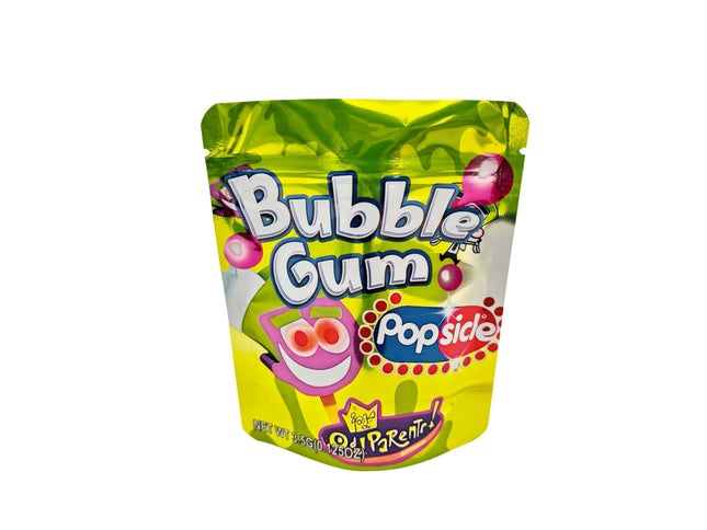 Mylar Kings 50 Pack 3.5g Big League Wala Bubble Gum Popsicle Bags