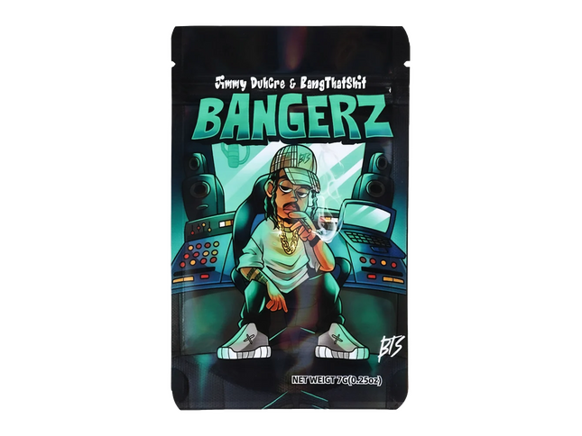 50 Pack 7g Unique Mylar Bags – Character Bangerz Graphic