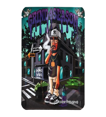 50 Pack 7g Mylar Bags – Four Season Graphic