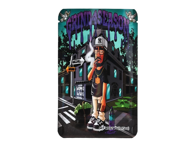 50 Pack 7g Mylar Bags – Four Season Graphic