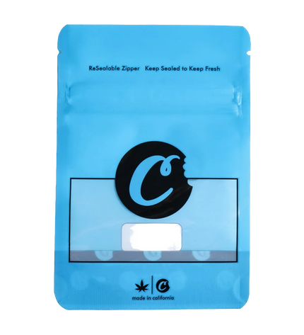 50 Pack 7g Mylar Bags – Cookie Graphic