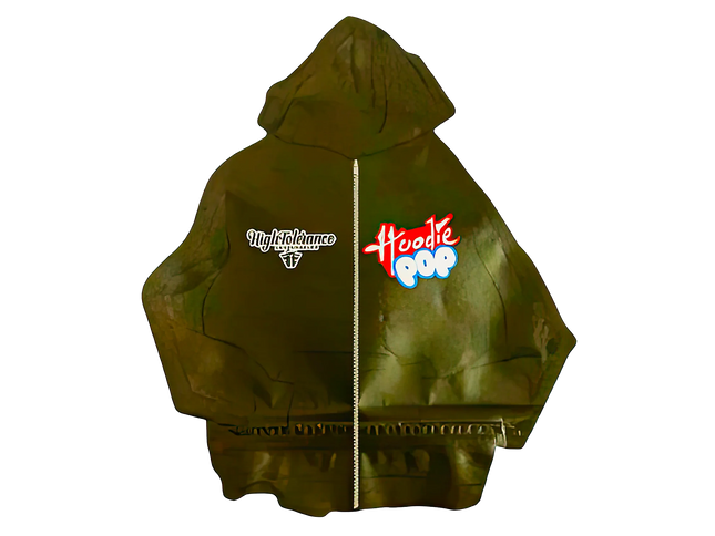 50 Pack 3.5G Shaped Mylar Bags – Hoodie Pop Design