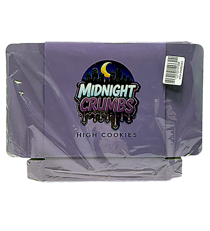 (12 Count) Midnight Crumbs Shaped Bag & Window Box Set - Midnight Crumbs Champion Cookies