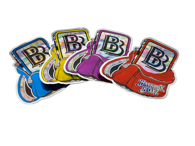 50 Pack 3.5G Mylar Bags Mix Designs – Backpack Design