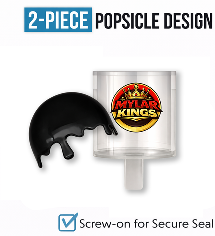 10 Pack 3.5g Popsicle Style Plastic Storage Pouches Mystery Assorted Designs