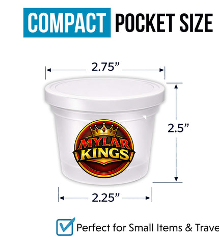 12 Pack 3.5g Mystery Popular Ice Cream Pint Style Plastic Storage Pouches - Random Designs