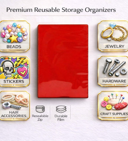 10 Pack 3.5g Bags with DVD Cases Mystery Bundle Storage Pouches Assorted Designs
