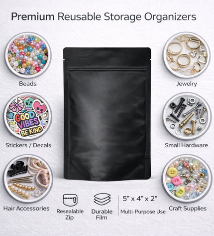 50 Pack 3.5g Shaped Mylar Bags – Music Character Graphic