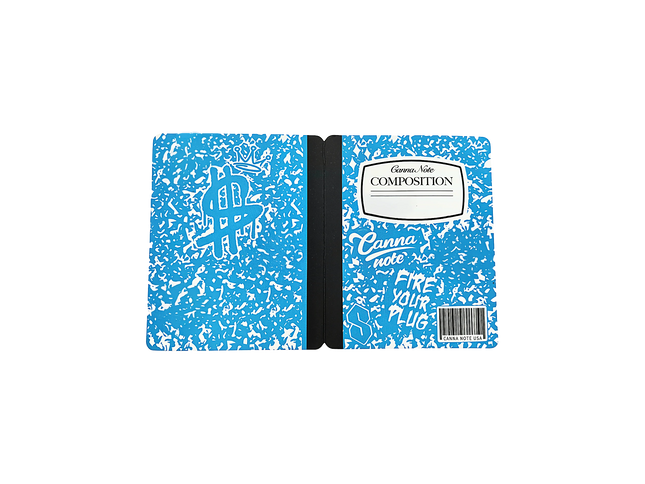 12 Pack 4.5 x 3.5 Notebook Style Mylar Bags – Blue