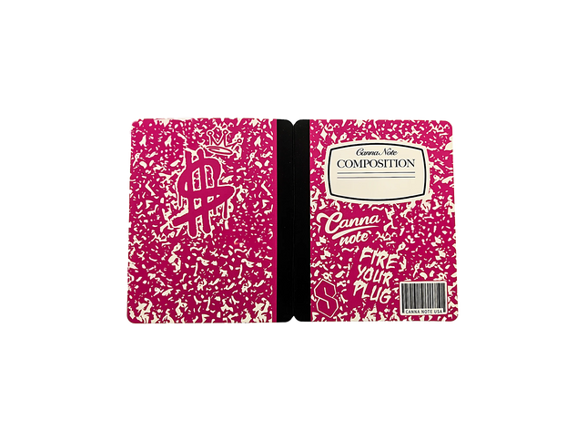 12 Pack 4.5 x 3.5 Notebook Style Mylar Bags – Hot Pink