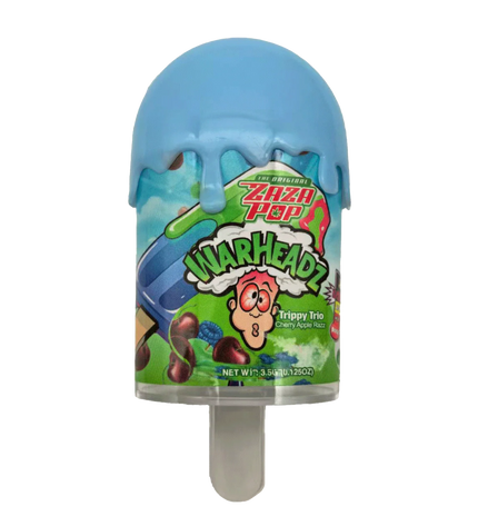 12-Pack Popsicle Style Plastic Storage Containers with Decorative Wrap Labels – Sour Candy Design