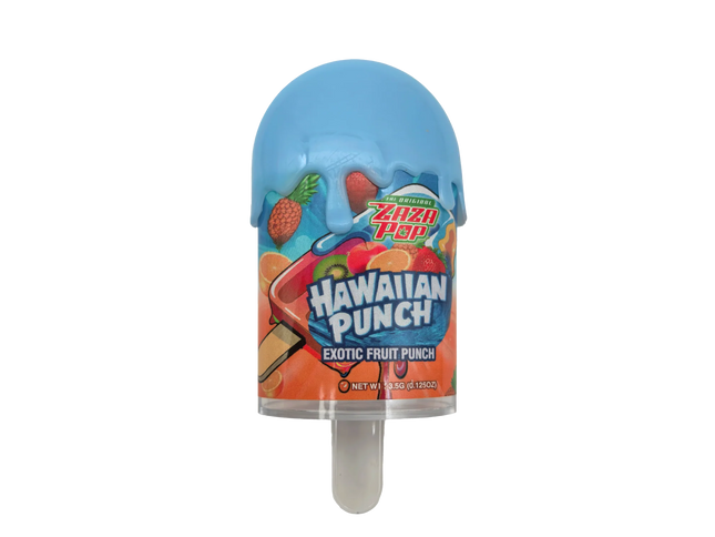 12-Pack Popsicle Style Plastic Storage Containers with Decorative Wrap Labels – Tropical Fruit Design