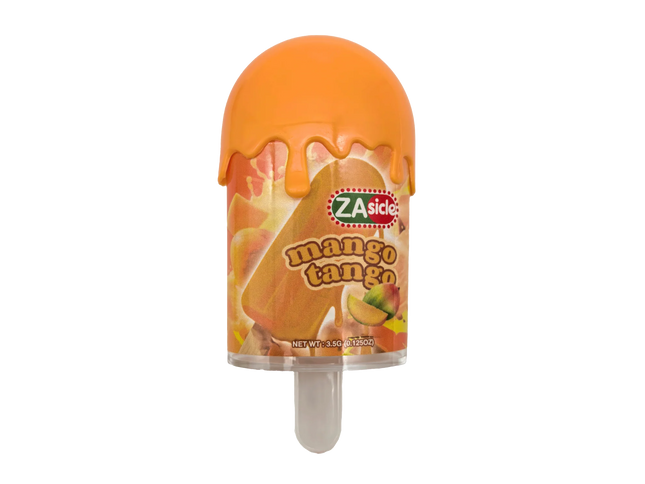 12-Pack Popsicle Style Plastic Storage Containers with Decorative Wrap Labels – Mango Design