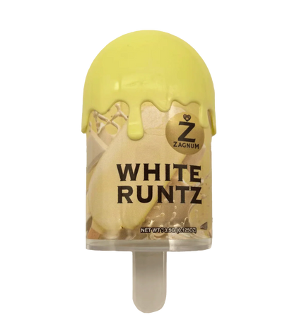 12-Pack Popsicle Style Plastic Storage Containers with Decorative Wrap Labels – White Design