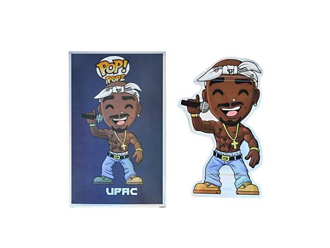 25 Pack 3.5g Mylar Bags with Window Boxes – Music Character Graphic