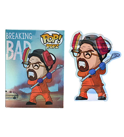 25 Pack 3.5g Mylar Bags with Window Boxes – TV Character Graphic