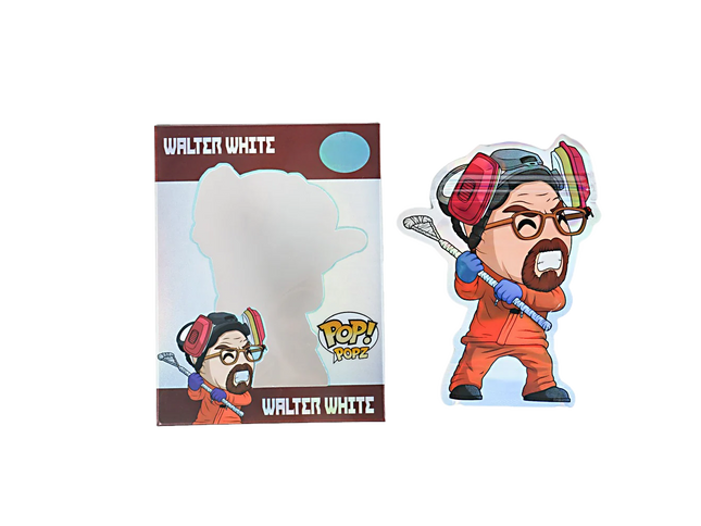 25 Pack 3.5g Mylar Bags with Window Boxes – TV Character Graphic