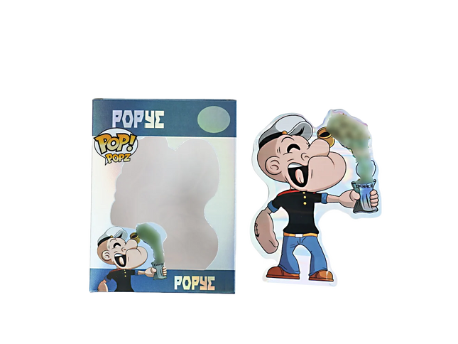 25 Pack 3.5g Mylar Bags with Window Boxes – Cartoon Character Graphic