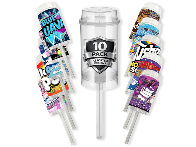 10 Pack Mylar Bags – Graphic Design