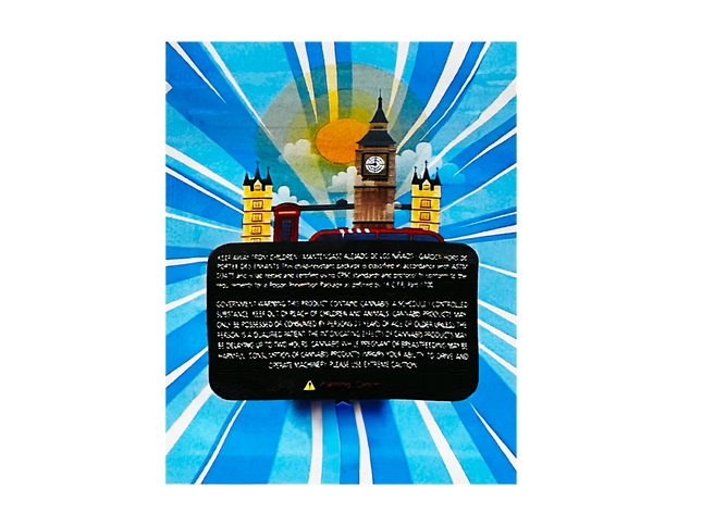 100 Pack 1g Unique Mylar Bags – London Pound Cake Graphic