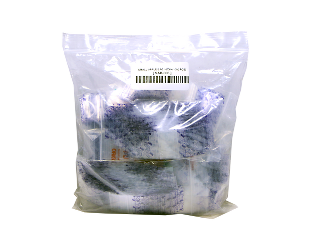 Mylar Bags, herb Mylar Bags, Where to buy mylar bags, Custom mylar bags near me, Mylar Bags Wholesale. Apple Bags. Clear plastic bag with small apples inside on a white background
