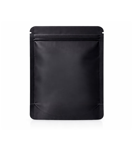 50 Pack - Med-Large Solid Color Zip-Seal Foil Pouches (4.25"x6.25") Square Style Selection