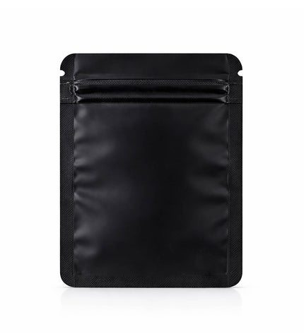 25 Pack - X-Large Solid Color Zip-Seal Foil Pouches (12"x15") Square Window Selection