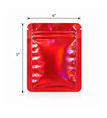 Metallic Hot Red