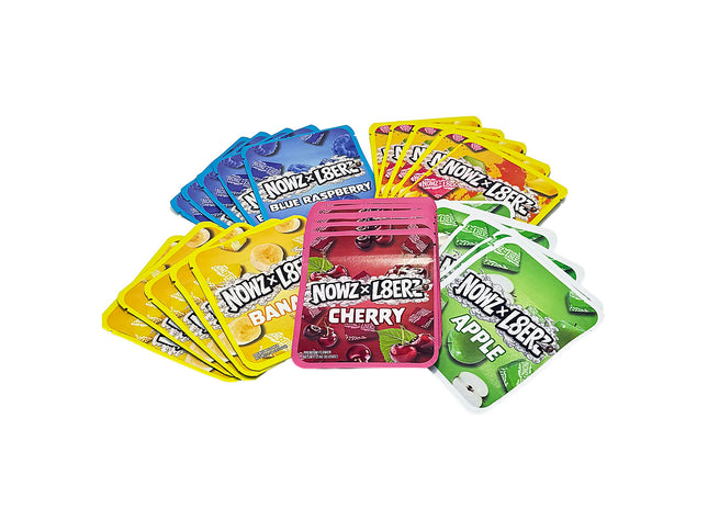 25-Pack 3.5g Thick Sticker Mylar Bags – Premium Resealable Packaging – Chewy Candy Design Collection
