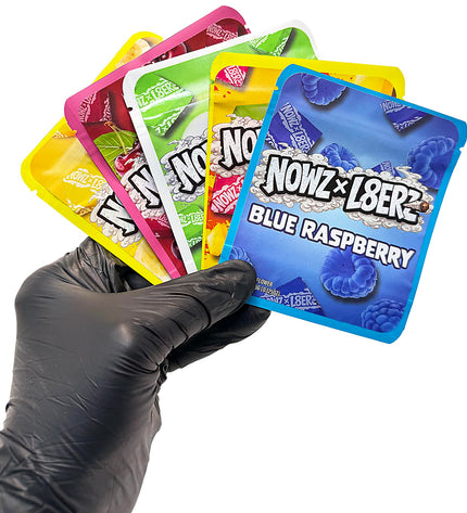 25-Pack 3.5g Thick Sticker Mylar Bags – Premium Resealable Packaging – Chewy Candy Design Collection