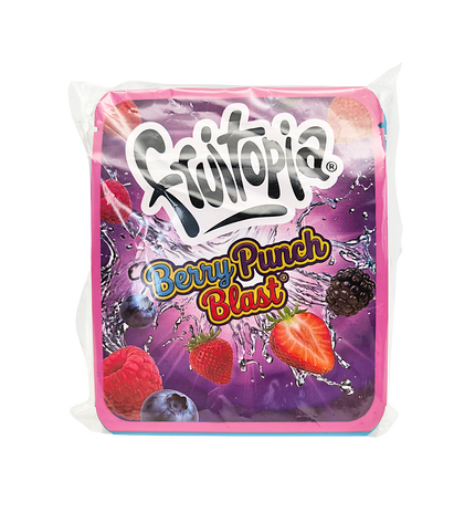 25-Pack 3.5g Thick Sticker Mylar Bags – Premium Resealable Packaging – Fruit Blend Design Collection