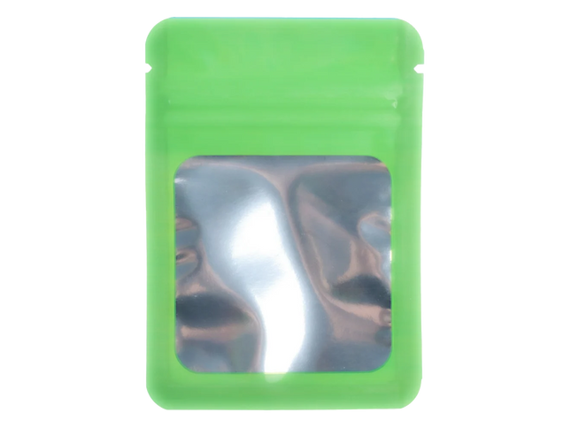 100 Pack 1g Unique Mylar Bags – Lemon Graphic