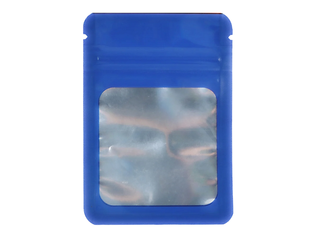 100 Pack 1g Unique Mylar Bags – Blue Cheese Graphic