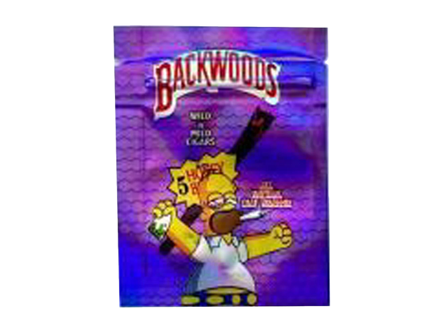100 Pack 1g Mylar Bags – Cartoon Character Graphic