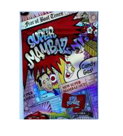 100 Pack 1g Unique Mylar Bags – Colorful Candy Graphic