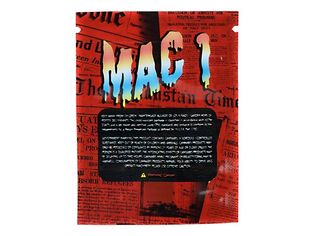 100 Pack 1g Unique Mylar Bags – MAC Graphic